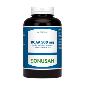 Bcaa 500 Mg Bonusan 120 Cápsulas