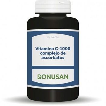 Vitamina C-1000 Complejo De Ascorbatos Bonusan 100 Tabletas