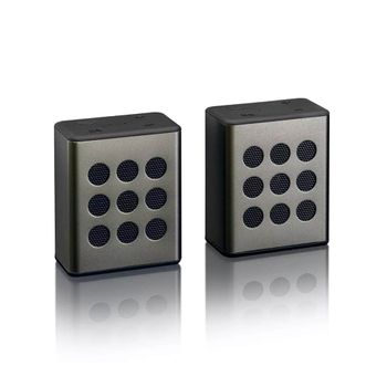 Altavoces Estéreo Bluetooth 2 Piezas Btp-200 Negras Lenco