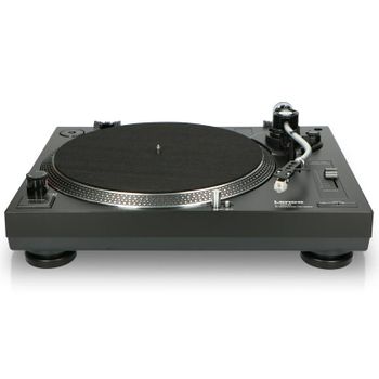 Lenco L-3808 Black Tocadiscos De Tracción Directa Negro