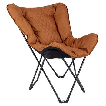 Silla Mariposa De Camping Plegable Himrod Color Arcilla Bo-camp