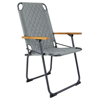 Silla Plegable De Camping Jefferson Verde Grisáceo Bo-camp