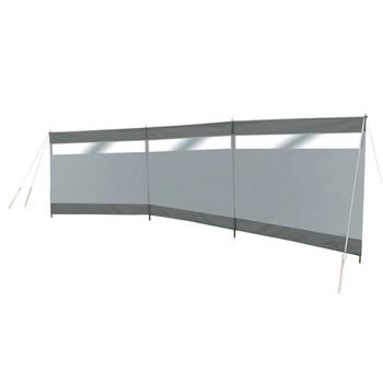 Paravientos Con Ventana Dennis Gris 500x140 Cm Bo-camp