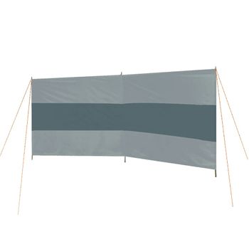 Paravientos De Camping Brendan Gris Y Gris Antracita 335x120cm Bo-camp