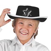 Sombrero Fieltro Infantil Sheriff Negro