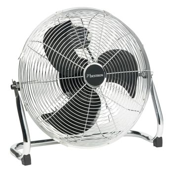 Ventilador De Suelo Dfa40 Cromado 45 Cm 100 W Bestron