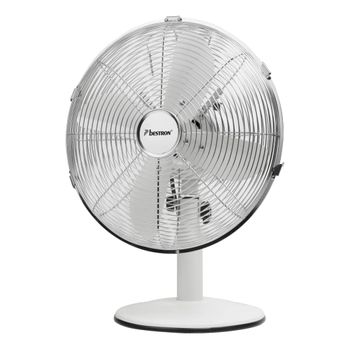 Ventilador De Mesa Retro Dft35w Blanco 35 Cm 35 W Bestron