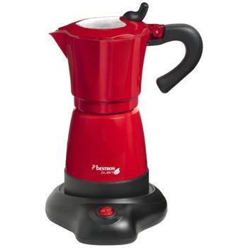 Cafetera De Expreso 6 Tazas 480 W Roja Aes480 Bestron