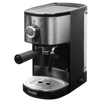 Cafetera Espresso Automática 15 Bares 1,6l, Brazo Doble Salida, Espumador  Leche, Calienta Tazas Negro/plata 1000w Camry Cr 4410 con Ofertas en  Carrefour