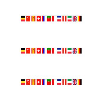 Guirnalda De Banderas Europeas