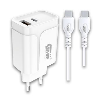 Cargador Gan Usb-c Dual 65w Y Usb-a 30w, Promate Ganport3-65pd – Blanco con  Ofertas en Carrefour