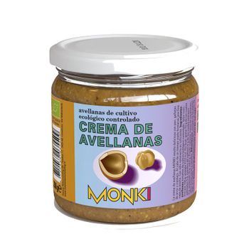 Crema Avellanas Bio 330g Monki