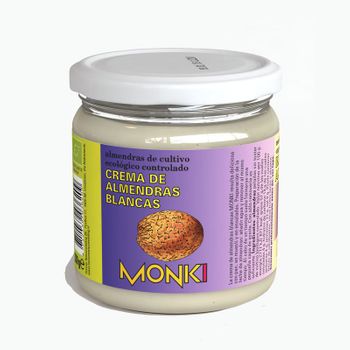 Crema De Almendras Blancas 330g Monki