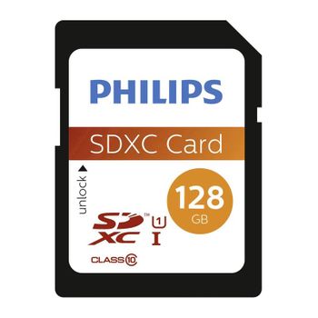 Philips Tarjeta Sdxc 128gb Clase 10 Uhs-i