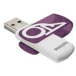 Philips Memoria Usb 3.0 64gb Vivid Edition Morado Fm64fd00b