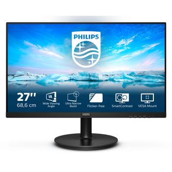 Philips - V Line 271v8l/00 Led Display 68,6 Cm (27") 1920 X 1080 Pixeles Full Hd Negro