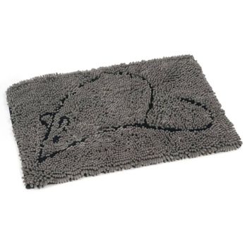 Alfombra Seca Para Gatos Gris 60x40 Cm Dog Gone Smart