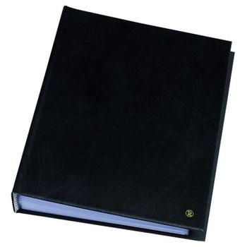 Libro Portafolios A4 120 Bolsillos Negro Rillstab