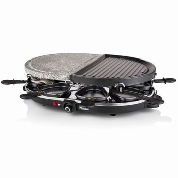 Plancha Raclette 4 Personas Ra-2742 Negra 800w 23,8x10,4 Cm Tristar con  Ofertas en Carrefour