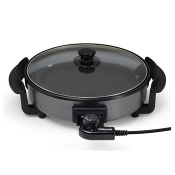 Sogo PIZSS10105 - Cazuela paellera eléctrica multiusos 42 Cm 1500W Negro ·  Comprar ELECTRODOMÉSTICOS BARATOS en lacasadelelectrodomestico.com