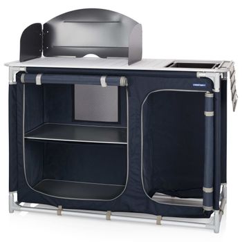 Cocina De Exterior Alicante Azul 121,5x82x114 Cm Campart Travel