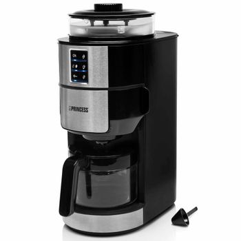 TM Electron TMPCF020S Mini cafetera de Goteo con Molinillo Grano