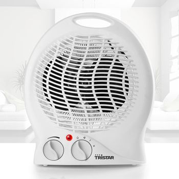 Calefactor Portátil Tristar Ka5039, 3 Posiciones De Ventilación, Potencia 2.000 W, Incorpora Asa