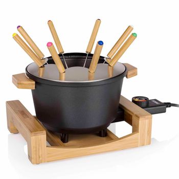 Set De Fondue Pure Negro 800 W Princess