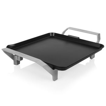 Plancha De Asar Eléctrica Para Carne Y Verduras, Lisa Y Grill De 1500w,  Superficie De 40x25cm Bn3678 con Ofertas en Carrefour