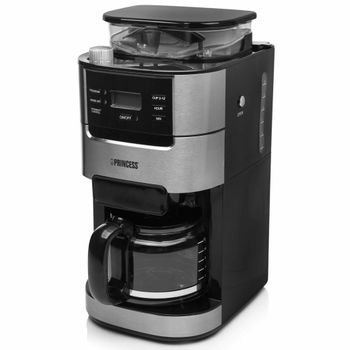 Cafetera Con Molinillo Compact Negro 750 W Princess con Ofertas en