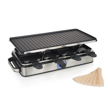 Plancha Raclette 4 Personas Ra-2742 Negra 800w 23,8x10,4 Cm Tristar con  Ofertas en Carrefour