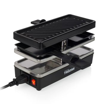 Raclette para 4 personas 800W Grill Versátil + Raclette