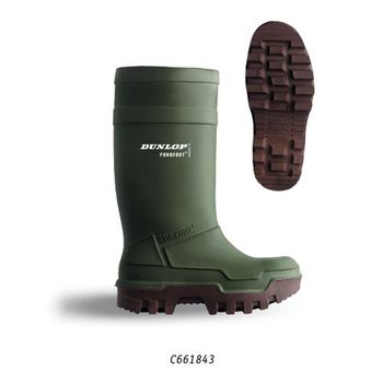 Botas Dunlop Blizzard - Verde-Negro41