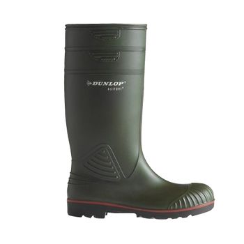 Dunlop - Botas De Agua A442631 Actifort Gran Resistencia Para Chico Hombre (45 Eur) (verde)