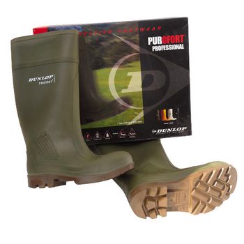 Bota Pvc Purofort Dunlop Baja Temperatura S5 T-39