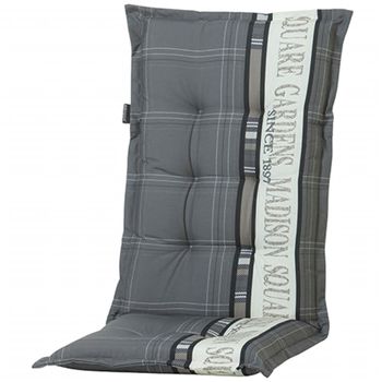 Coj¨ªn Exterior De Silla Con Respaldo Alto Garden 123x50cm Gris Phosa056