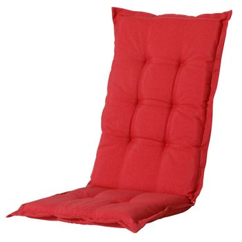 Cojín De Silla Con Respaldo Alto Panama 123x50cm Rojo Madison