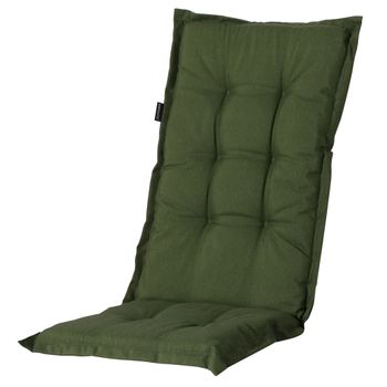 Cojín De Silla Con Respaldo Alto Panama 123x50cm Verde Madison