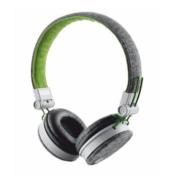 Trust Auriculares Con Microfono Fyber Gris/verde