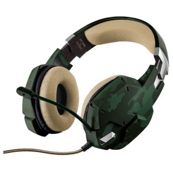Trust Gxt 322c Gaming Headset Green Camouflage
