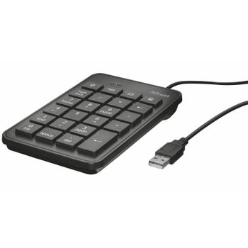 Teclado Numérico Usb Trust Xalas 23 Teclas Tamaño Normal