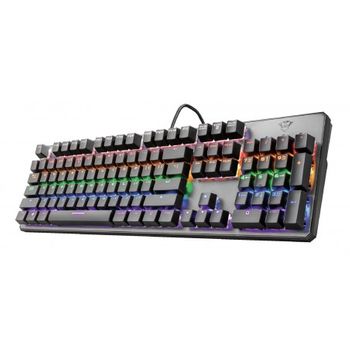 Combo gaming Teclado + Ratón + Alfombrilla Trust GXT 794W Blanco -  Accesorios