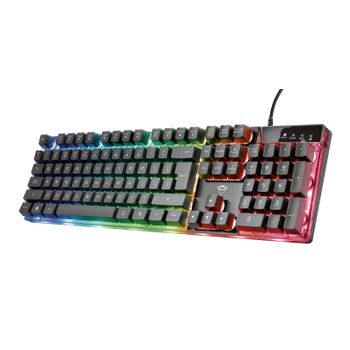 Teclado Gamer Trust Gxt 830 Rw Avonn - Teknopolis Tienda de