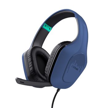 Trust Gxt 415b Zirox Auriculares Alámbrico Diadema Juego Azul