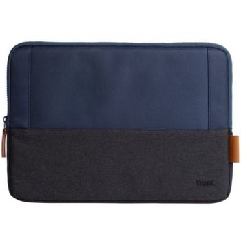 Funda Trust Lisboa Para Portátiles Hasta 13.3"/ Azul