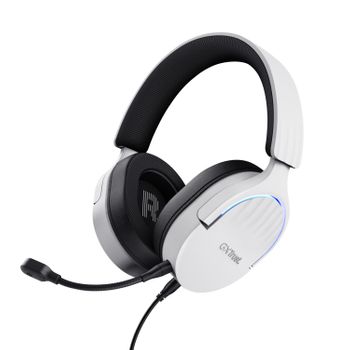 Trust Gxt 490 Fayzo Auriculares Alámbrico Diadema Motocicleta Usb Tipo A Negro, Blanco