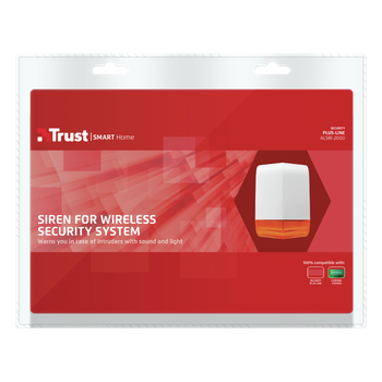 Trust - Wireless Security System. Sirena Para Alarma Alsir-2000