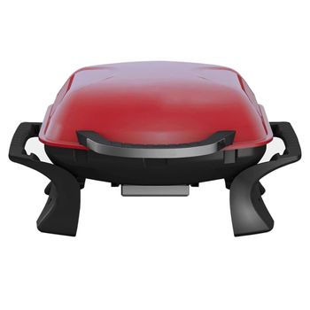 Parrilla Portátil A Carbón 37x53 Cm Roja Pc 1015 Qlima