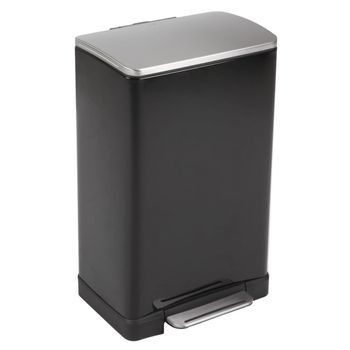 Cubo De Pedal E-cube 40 L Negro Mate Eko