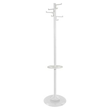 Perchero De Pie Con 8 Ganchos Porcelain Blanco 178 Cm V-part